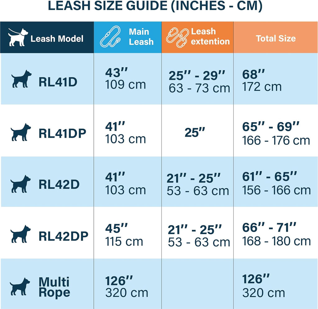 Heavy-Duty Bungee Leash for Large and Medium Dogs - No Pull Shock Absorber Training Lead with Reflective No-Slip Design (5.5 Ft)